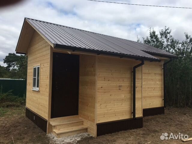 Интересный дачный дом 6х3 м за 10 дней