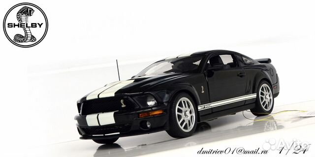 1/24. Номерная, лимитированная модель Ford Mustang