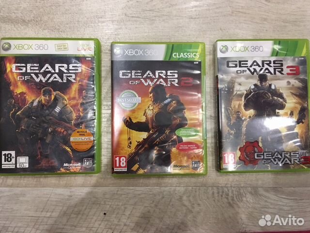 Игра gears OF WAR 1-3 части