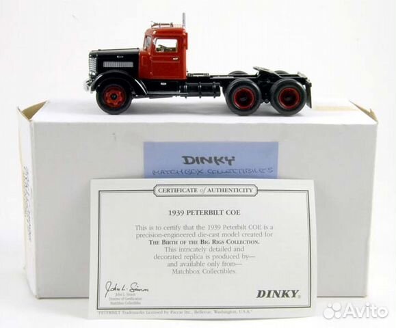 Peterbilt 1939 Matchbox грузовик