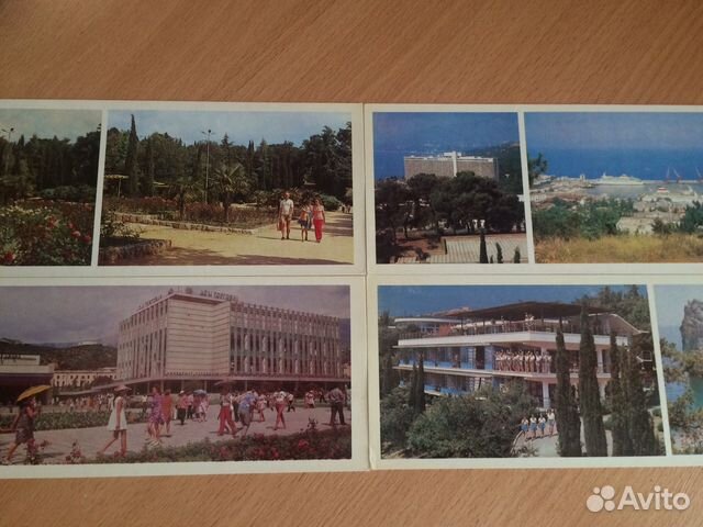 Набор открыток южный берег Крыма
