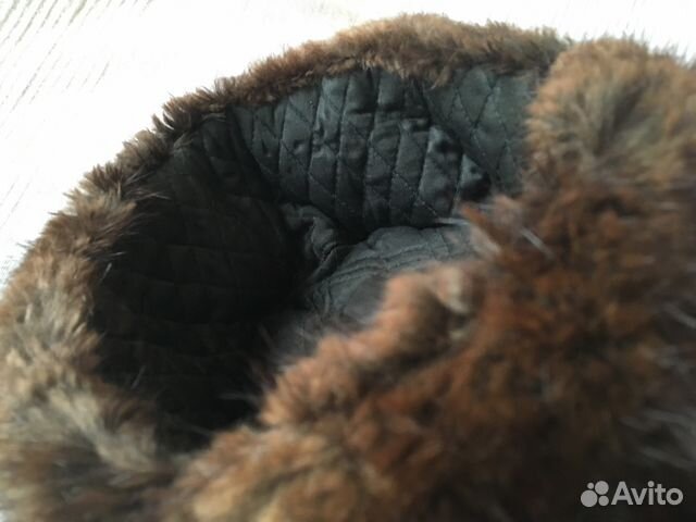 Норковая шапка (диаметр 56 см)