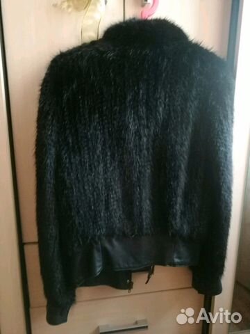 Куртка из вязаной норки 40-42
