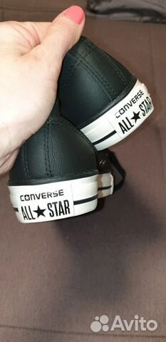 Кожаные кеды Converse унисекс,оригинал р.40