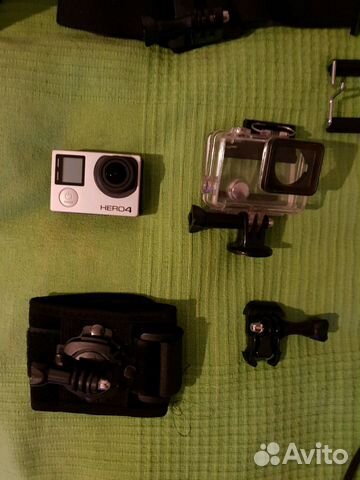 Камера GoPro 4 Hero Black 4K + 2 аккумулятора