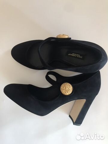 Туфли dolce gabbana 38,5 it, бу идеал