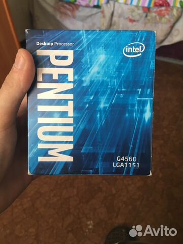 Процессор intel Pentium Dual-Core g4560