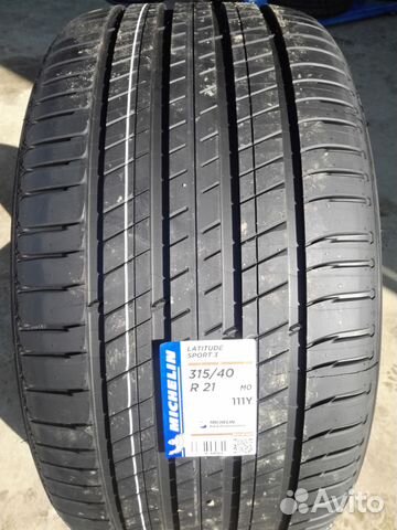 Новые Michelin Latitude Sport 3 MO 315/40 R21 111Y