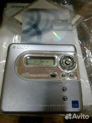 Sony Walkman MZ-NH600 (MiniDisk recorder)