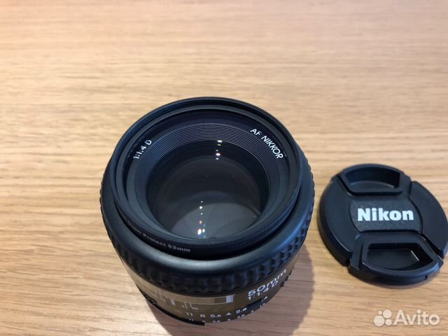 Объектив Nikon Nikkor 50mm f/1.4D AF