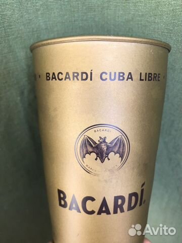Бокал Bacardi металические 6 штук Бокал Bacardi металические 6 штук