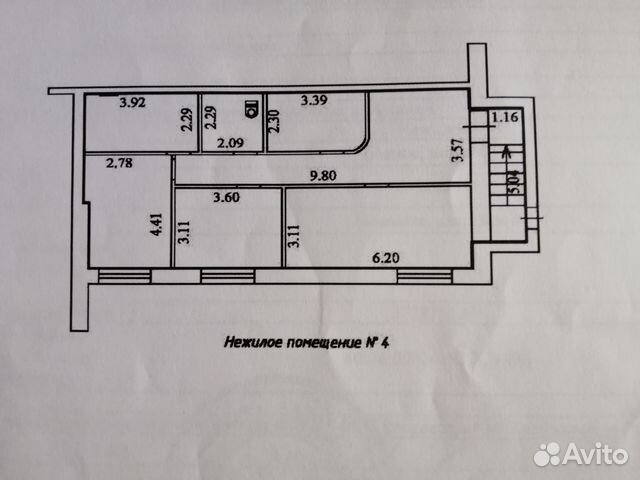 Помещение свободного назначения, 91.4 м²