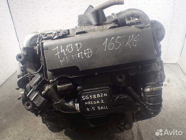 Двигатель Mazda 2 DE 1.4TD MZR-CD Y4