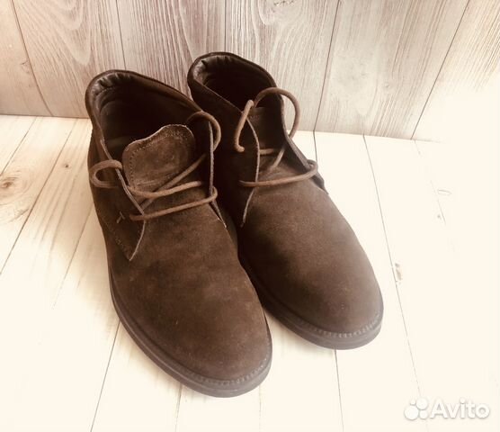 Замшевые женские ботинки Tods р.р 39-39,5 UK 5 Замшевые женские ботинки Tods р.р 39-39,5 UK 5