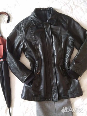 Кожаная куртка р.44-46 Кожаная куртка р.44-46