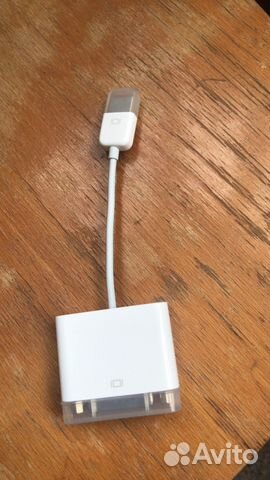 Адаптер Mini DisplayPort VGA Apple