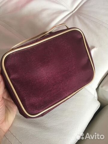Mary Kay косметичка сумочка сундучек бордовая золо Mary Kay косметичка сумочка сундучек бордовая золо