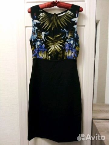 Платье комбинированное Платье комбинированное