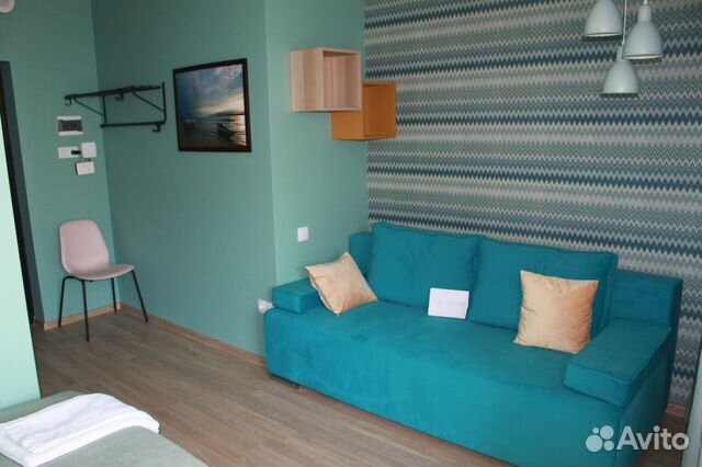 

Квартира-студия, 25 м², 2 кровати