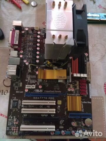 Связка AM3 Asus M4A77TD Pro + Athlon II X3 3.3Ггц