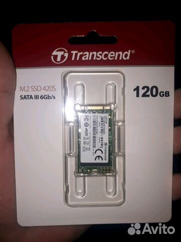 SSD M.2 transcend 120Gb