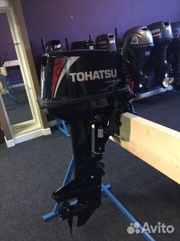 Новый лодочный мотор Tohatsu M9.8 BS, 2-х тактный