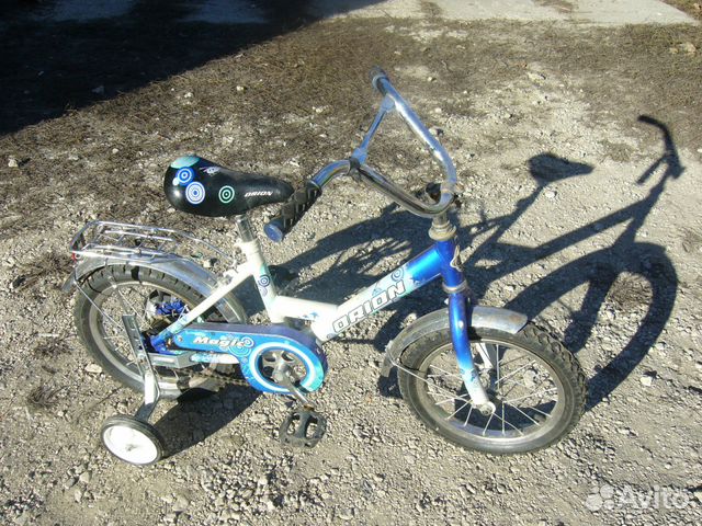 Велосипед детский «orion», с боковыми колесами