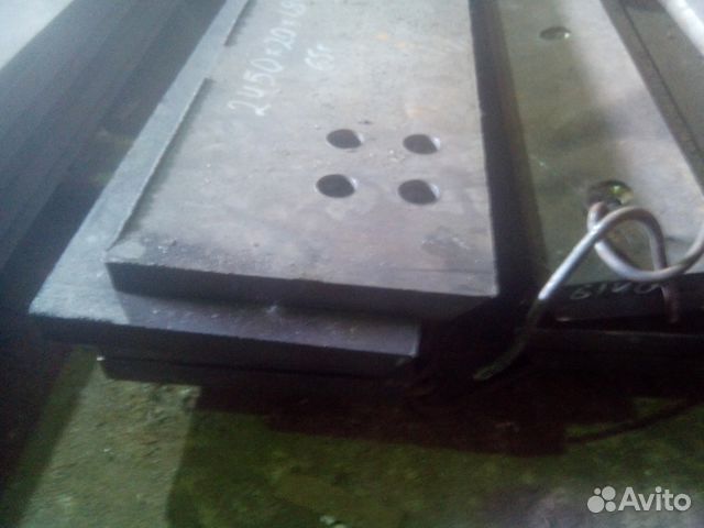 Нож приварной под зубья JCB 4 CX 2450Х20Х180 Нож приварной под зубья JCB 4 CX 2450Х20Х180