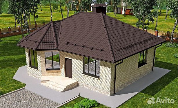 Коттедж 90 м² на участке 5 сот.