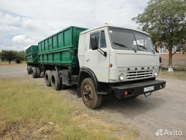 Камаз 55102 с прицепом