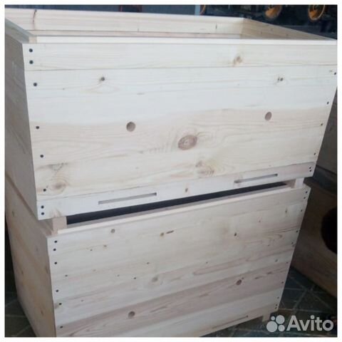 Улей для пчел на 18 рамок для зимовки 2 пчелосемей купить на Зозу.ру - фотография № 1