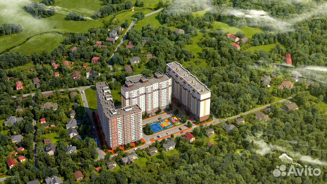 1-к квартира, 33.5 м², 17/17 эт.