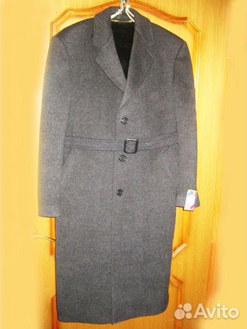 Пальто мужское с меховой подкладкой
