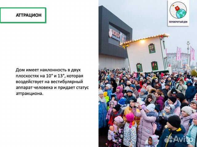 Открой Перевернутый Дом с доходом до 600 т.р в мес