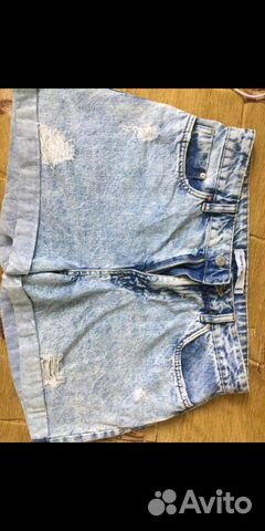 Шорты джинсовые