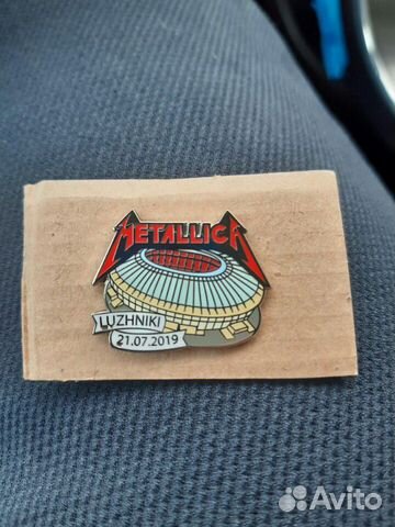 Значок Metallica 21.07.2019