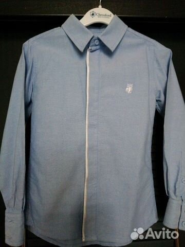 Рубашка школьная chessford 122