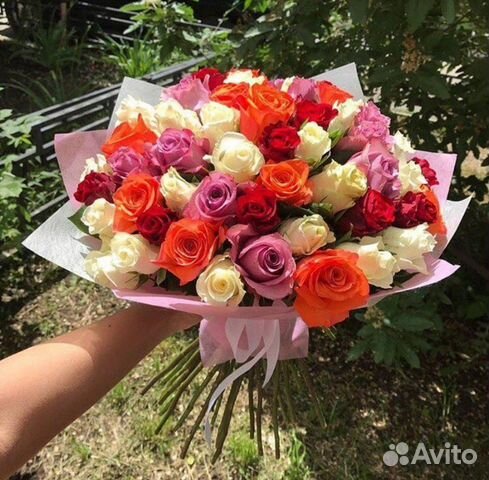 51 роза Эквадор Премиум. Доставка цветов по Москве 51 роза Эквадор Премиум. Доставка цветов по Москве