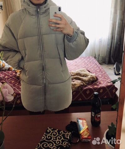 Дутая зимняя парка Дутая зимняя парка