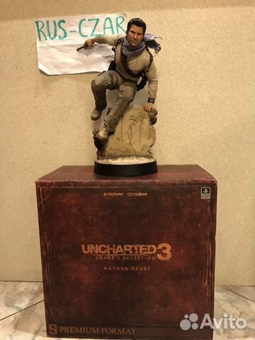 Sideshow Uncharted 3 Nathan Drake статуя