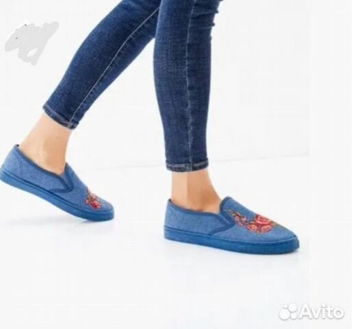 Слипоны новые, 41-42 размер
