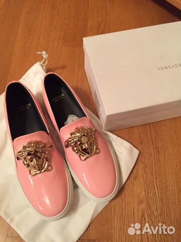 Кеды-слипоны от Versace. Оригинал. Новые Кеды-слипоны от Versace. Оригинал. Новые