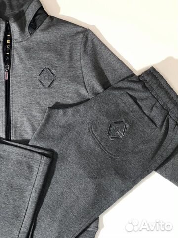 Zilli спортивный костюм с вышивкой 4Z серый Zilli спортивный костюм с вышивкой 4Z серый