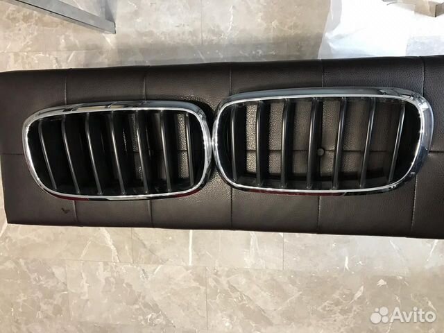 Решетка радиатора на бмв X5 (ноздри) Решетка радиатора на бмв X5 (ноздри)