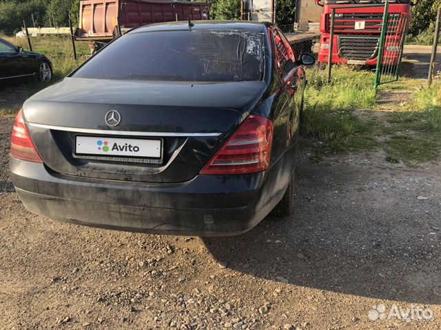 Mercedes-Benz S-класс 3.5 AT, 2008, битый, 272 000 км