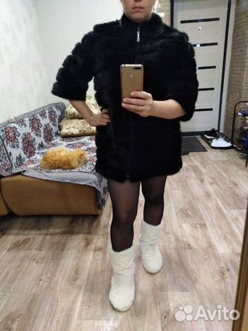 Норковая шуба трансформер
