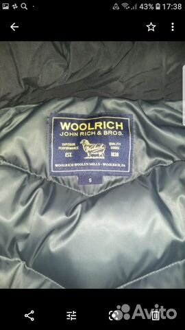Пуховик парка woolrich