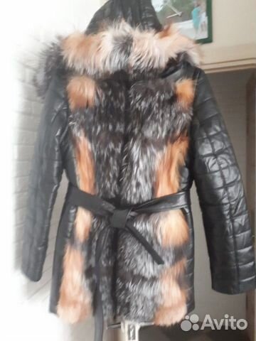 Жилетка меховая и куртка 2 в 1 Жилетка меховая и куртка 2 в 1