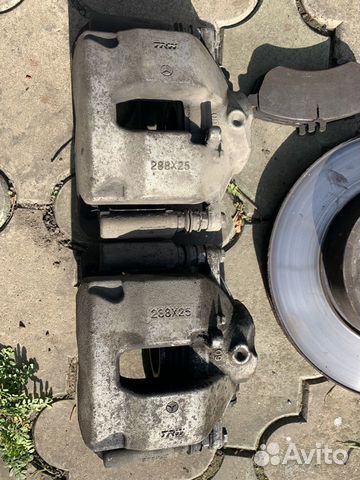 Передние суппорта для Mercedes W204