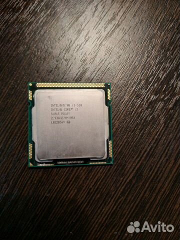 Продам процессор intel core i3 530 2.93ghz